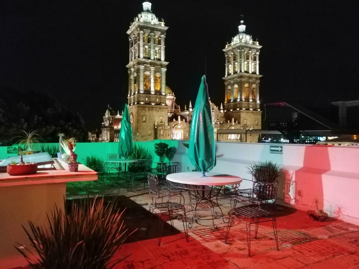Hotel Santiago ปวยบลา ภายนอก รูปภาพ